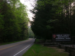 doorgaande weg | Great Smokey Mountains NP